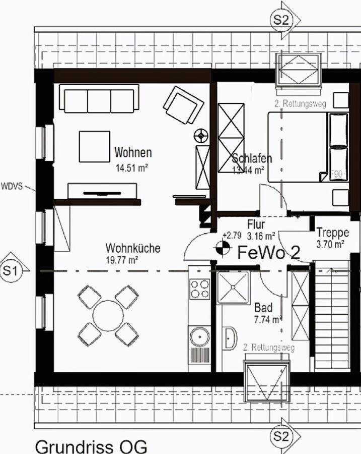 Ferienwohnung Die Paradiesische Kleve  Habitación foto